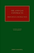 Abbildung von: Oil & Gas Contracts - Sweet & Maxwell