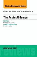Cover: The Acute Abdomen, An Issue of Radiologic Clinics of North America: Volume 53-6 - Elsevier