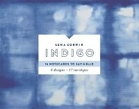Enlarge image Cover: Indigo Greeting Assortment Boxed Notecards - Mudpuppy Press