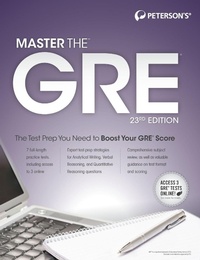 Enlarge image Cover: Master the GRE, 23rd Edition - Peterson Nelnet Co