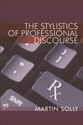 Cover: Stylistics of Professional Discourse - Edinburgh University Press