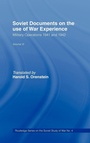Cover: Soviet Documents on the Use of War Experience - Routledge