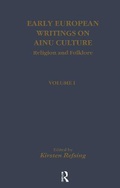 Cover: Early European Writings on Ainu Culture - RoutledgeCurzon
