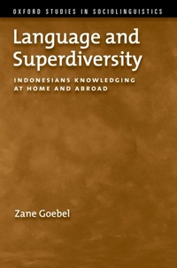 Abbildung von: Language and Superdiversity - OUP eBook
