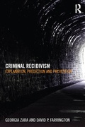 Cover: Criminal Recidivism - Willan Publishing
