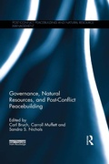Abbildung von: Governance, Natural Resources and Post-Conflict Peacebuilding - Routledge