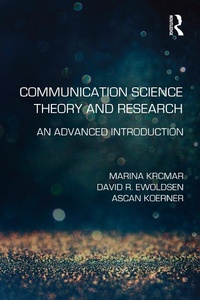 Enlarge image Cover: Communication Science Theory and Research - Routledge