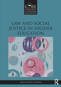 Cover: Law and Social Justice in Higher Education - Routledge