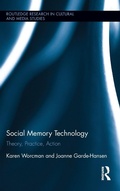 Cover: Social Memory Technology - Routledge