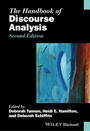 Cover: The Handbook of Discourse Analysis - Wiley-Blackwell