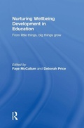 Cover: Nurturing Wellbeing Development in Education - Routledge