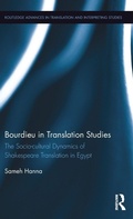 Cover: Bourdieu in Translation Studies - Routledge