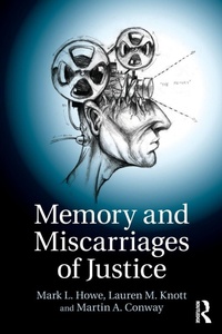 Enlarge image Cover: Memory and Miscarriages of Justice - Psychology Press Ltd