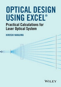 Enlarge image Cover: Optical Design Using Excel - Wiley