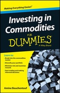 Cover: Investing in Commodities For Dummies - Wiley