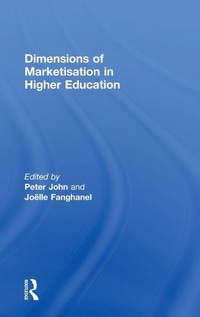 Enlarge image Cover: Dimensions of Marketisation in Higher Education - Routledge