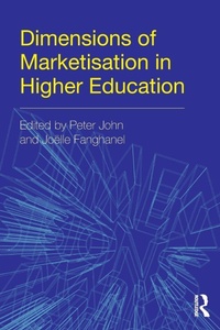 Enlarge image Cover: Dimensions of Marketisation in Higher Education - Routledge
