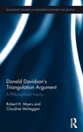 Cover: Donald Davidson's Triangulation Argument - Routledge