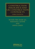 Cover: Construction Insurance and UK Construction Contracts - CRC Press