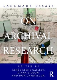 Abbildung von: Landmark Essays on Archival Research - Routledge