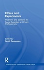 Cover: Ethics and Experiments - Routledge