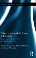 Cover: Collaboration and the Future of Education - Routledge