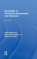 Cover: Essentials of Personnel Assessment and Selection - Routledge