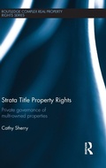 Cover: Strata Title Property Rights - Routledge