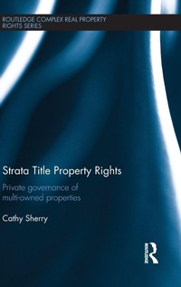 Enlarge image Cover: Strata Title Property Rights - Routledge
