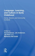 Cover: Language, Learning, and Culture in Early Childhood - Routledge