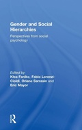 Cover: Gender and Social Hierarchies - Routledge