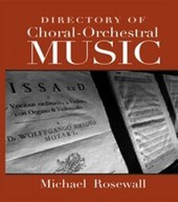 Abbildung von: Directory of Choral-Orchestral Music - Routledge
