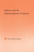 Cover: Diderot and the Metamorphosis of Species - Routledge