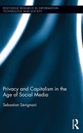 Cover: Privacy and Capitalism in the Age of Social Media - Routledge