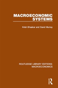 Enlarge image Cover: Macroeconomic Systems - Routledge
