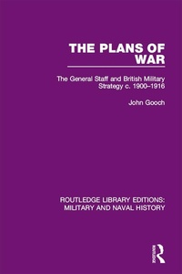 Abbildung von: The Plans of War - Routledge