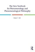 Cover: The New Yearbook for Phenomenology and Phenomenological Philosophy - Routledge