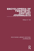 Cover: Encyclopedia of Twentieth Century Journalists - Routledge