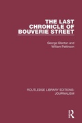 Cover: The Last Chronicle of Bouverie Street - Routledge