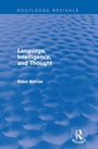 Cover: Language, Intelligence, and Thought - Routledge