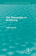 Cover: The Philosophy of Schooling - Routledge