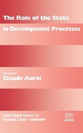 Cover: The Role of the State in Development Processes - Routledge
