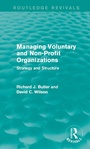 Cover: Managing Voluntary and Non-Profit Organizations - Routledge