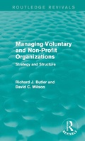 Cover: Managing Voluntary and Non-Profit Organizations - Routledge