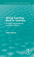 Cover: Giving Teaching Back to Teachers - Routledge