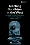 Cover: Teaching Buddhism in the West - Routledge