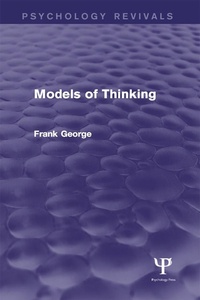 Enlarge image Cover: Models of Thinking - Psychology Press Ltd
