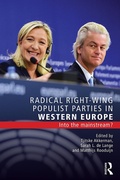 Cover: Radical Right-Wing Populist Parties in Western Europe - Routledge