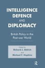 Cover: Intelligence, Defence and Diplomacy - Routledge