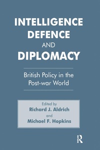 Enlarge image Cover: Intelligence, Defence and Diplomacy - Routledge